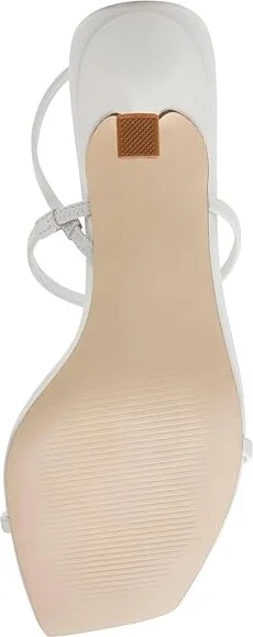 Steve Madden Locke Women's Sandals White Leather : 9 M - Image 3