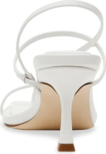 Steve Madden Locke Women's Sandals White Leather : 9 M - Image 5