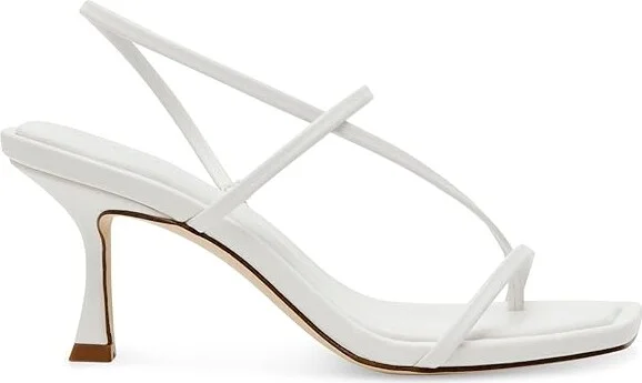 Steve Madden Locke Women's Sandals White Leather : 9 M - Image 6