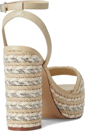Steve Madden Lucci-R High Women's Heels Natural : 9.5 M, Leather/Rubber - Image 4