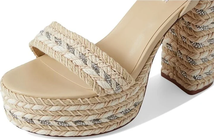 Steve Madden Lucci-R High Women's Heels Natural : 9.5 M, Leather/Rubber - Image 7