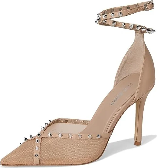 Steve Madden Lupton High Women's Heels Tan Leather : 9.5 M, Leather/Rubber - Image 5