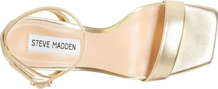 Steve Madden Luxe Women's Shoes Gold : 6 M, Leather - Image 2