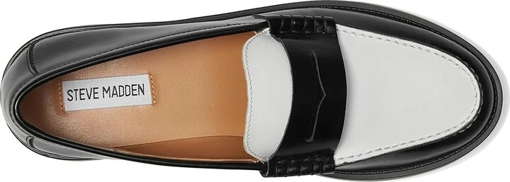 Steve Madden Madison Women's Flat Shoes Black Leather : 10 M - Image 8