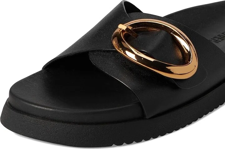 Steve Madden Mandie Women's Sandals Black Leather : 8 M - Image 7