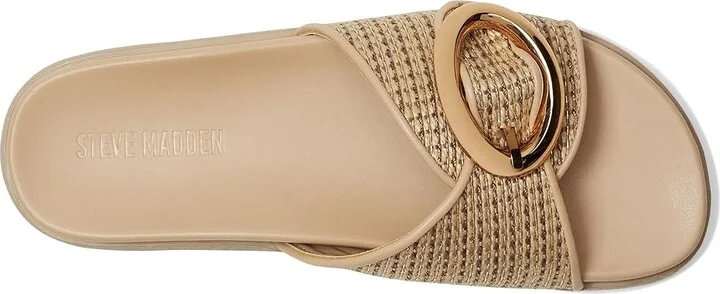Steve Madden Mandie Women's Sandals Black Leather : 8 M - Image 8