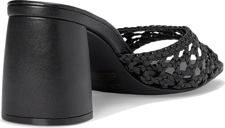 Steve Madden Mania Women's Sandals Black : 9.5 M, Leather/Rubber - Image 4