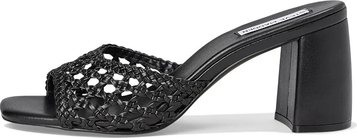 Steve Madden Mania Women's Sandals Black : 9.5 M, Leather/Rubber - Image 6