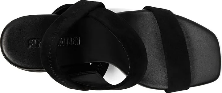 Steve Madden Marbell Women's Sandals Black Suede : 6 M, Rubber/Suede - Image 2