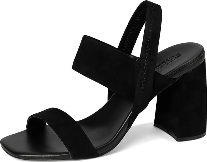 Steve Madden Marbell Women's Sandals Black Suede : 6 M, Rubber/Suede - Image 5