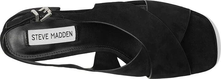 Steve Madden Marino Women's Sandals Black Suede : 9.5 M - Image 2