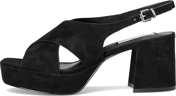 Steve Madden Marino Women's Sandals Black Suede : 9.5 M - Image 6