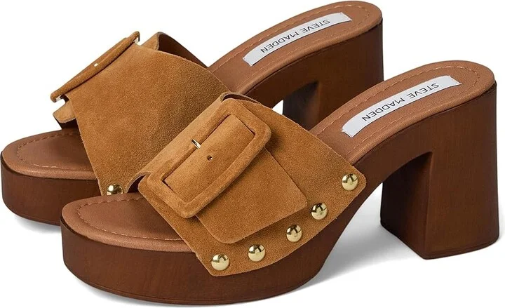 Steve Madden Marlena Women's Sandals Sand Suede : 8 M