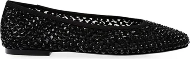 Steve Madden Marli Embellished Pointed Toe Ballet Flats
