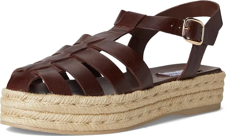 Steve Madden Marlin Women's Sandals Brown Leather : 7 M - Image 5