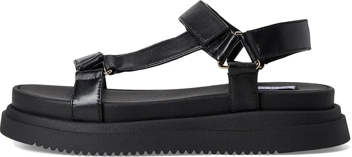 Steve Madden Matina Women's Sandals Black Leather : 9.5 M - Image 6