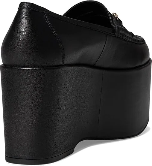 Steve Madden Maureen Women's Flat Shoes Black Leather : 10 M, Leather/Rubber - Image 4