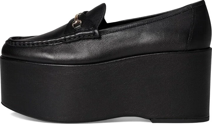 Steve Madden Maureen Women's Flat Shoes Black Leather : 10 M, Leather/Rubber - Image 6