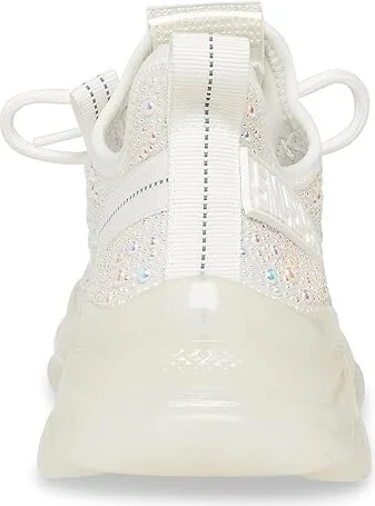 Steve Madden Maxima-P Sneaker Women's Shoes White : 6 M, Synthetic/Textile - Image 5
