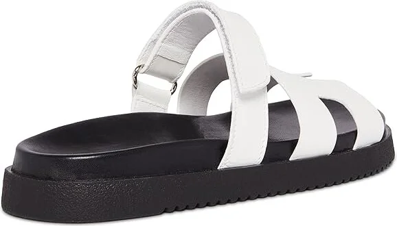 Steve Madden Mayven Women's Shoes White/Black : 7.5 M, Leather - Image 4