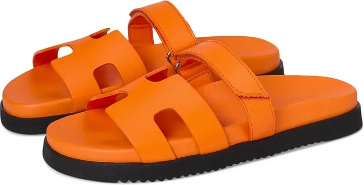 Orange Leather