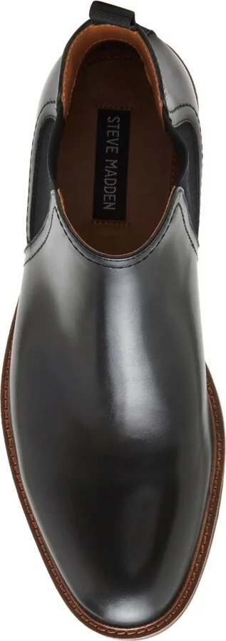 Steve Madden Men's Aben Leather Chelsea Boot - Image 3