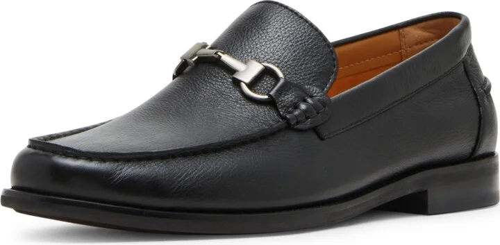 Steve Madden Men's Alfio Leather Bit Loafers - Image 2
