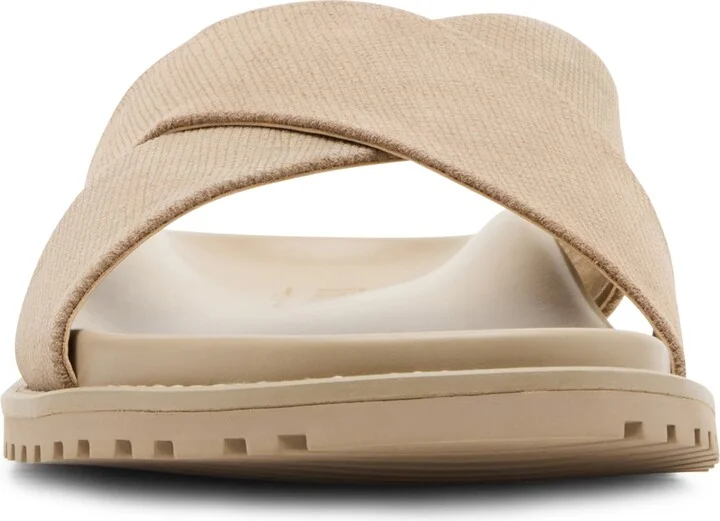 Steve Madden Men's Calisto Slip On Sandal - Beige, Brown - Image 8