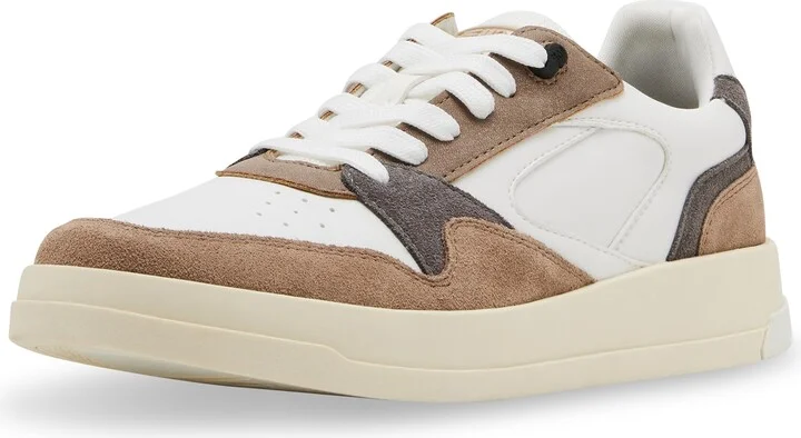 Taupe W/White
