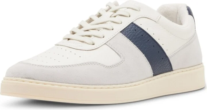 Steve Madden Men's Earnest Fashion Sneaker - White, Blue - Image 3