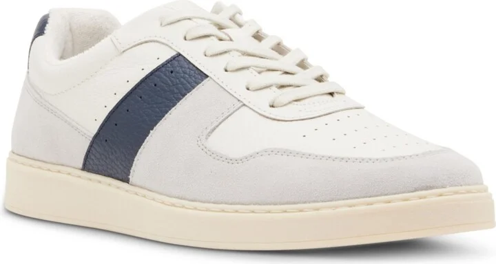 Steve Madden Men's Earnest Fashion Sneaker - White, Blue