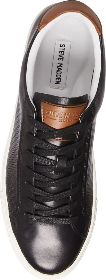Steve Madden Men's Finneas Leather Sneaker - Image 4