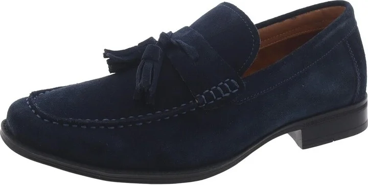 Navy Suede