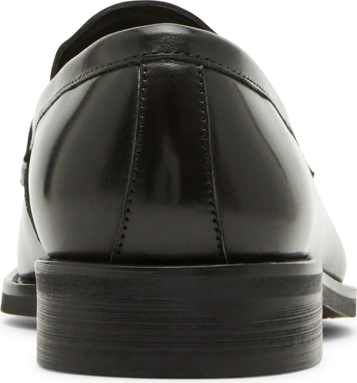 Steve Madden Men's Gray Tassel Leather Loafer - Image 2
