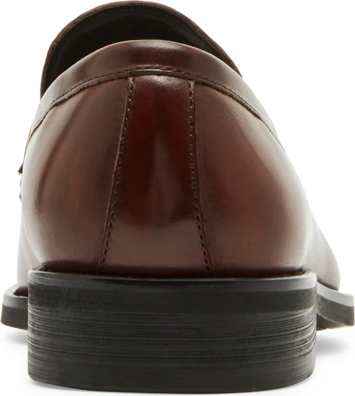 Steve Madden Men's Gray Tassel Leather Loafer - Image 7