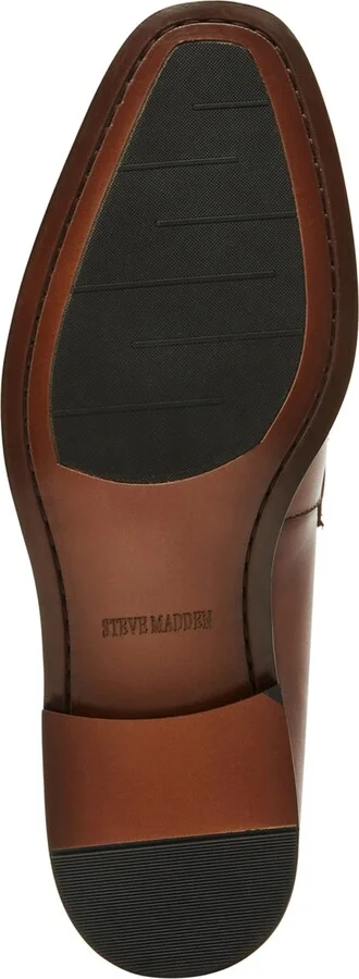 Steve Madden Men's Gray Tassel Leather Loafer - Image 8