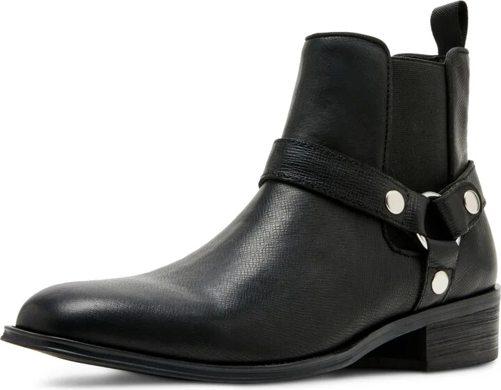 Steve Madden Men's HORTAN Motorcycle Boot