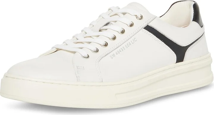 White/Black Leather