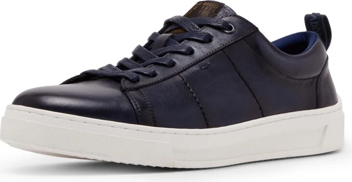 Navy Leather