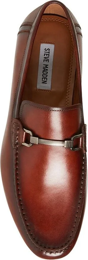 Steve Madden Men's Privacy Leather Bit Loafers - Image 5