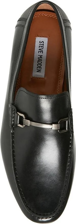 Steve Madden Men's Privacy Leather Bit Loafers - Image 10