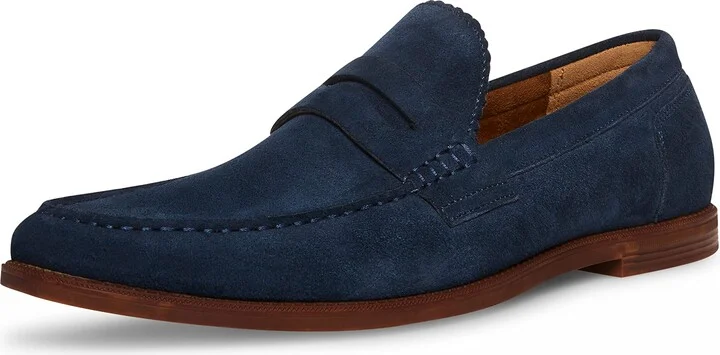 Navy Suede