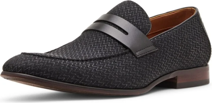 Steve Madden Men's Rich Velvet Jona Loafer - Black, Black - Image 3