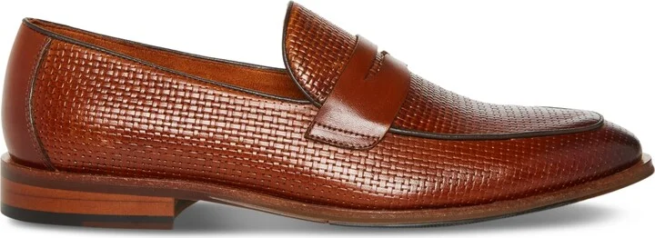 Steve Madden Men's Tarin Woven Vamp Penny Loafer - Image 3