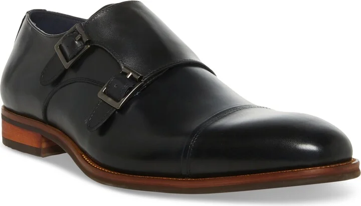 Steve Madden Men's Tilly Double Monk Strap Dress Shoe