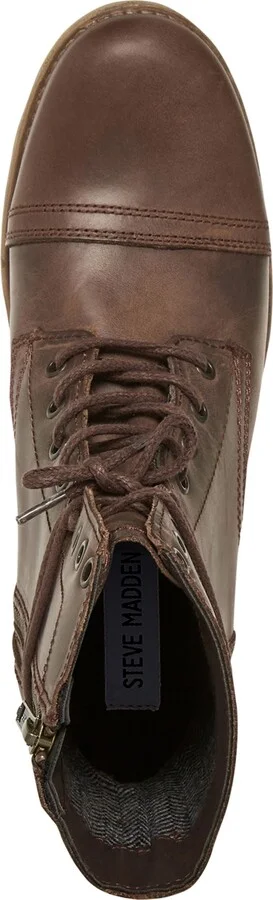 Steve Madden Men's Troopah Leather Boots - Image 5