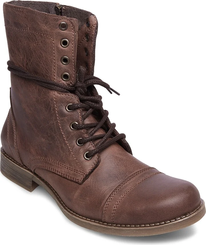 Steve Madden Men's Troopah Leather Boots