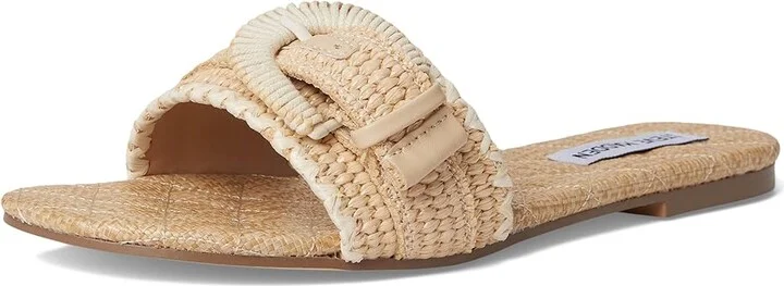 Steve Madden Merla Women's Sandals Natural Raffia : 10 M, Cotton - Image 4