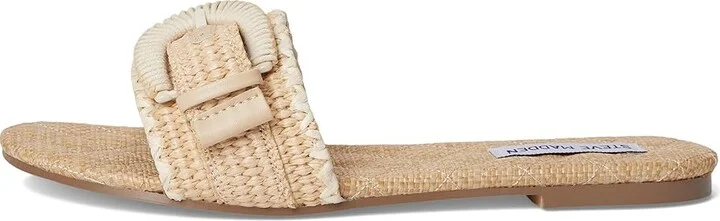 Steve Madden Merla Women's Sandals Natural Raffia : 10 M, Cotton - Image 5
