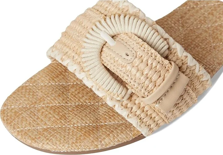 Steve Madden Merla Women's Sandals Natural Raffia : 10 M, Cotton - Image 6
